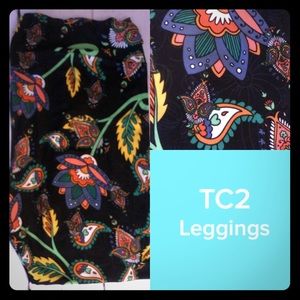 TC2 (18+) LuLaRoe Paisley Leggings, BNWT!